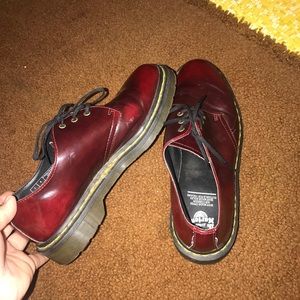 Vegan leather dr martens!